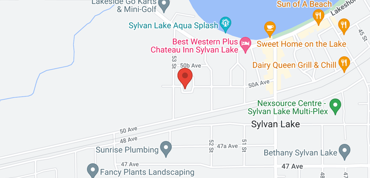 map of 1103 5220 50A Avenue